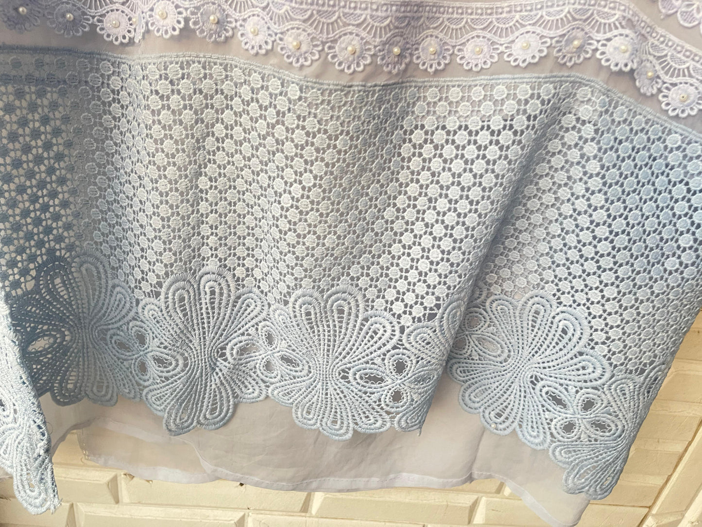 Pure organza unstitched ladies suit Rc17733 (b)