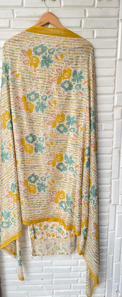 Cotton unstitched ladies suit Rc17221