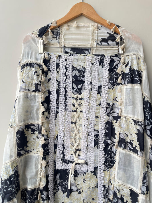 Cotton printed unstitched ladies suit Rc18751