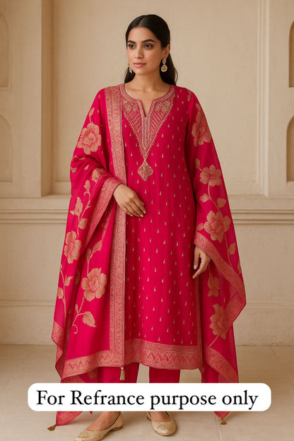 Chinnon unstitched ladies suit Rc17767