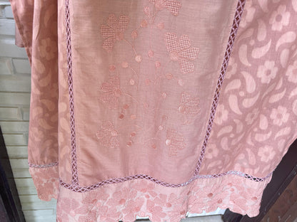 Self cotton unstitched ladies suit Rc17415 (a)