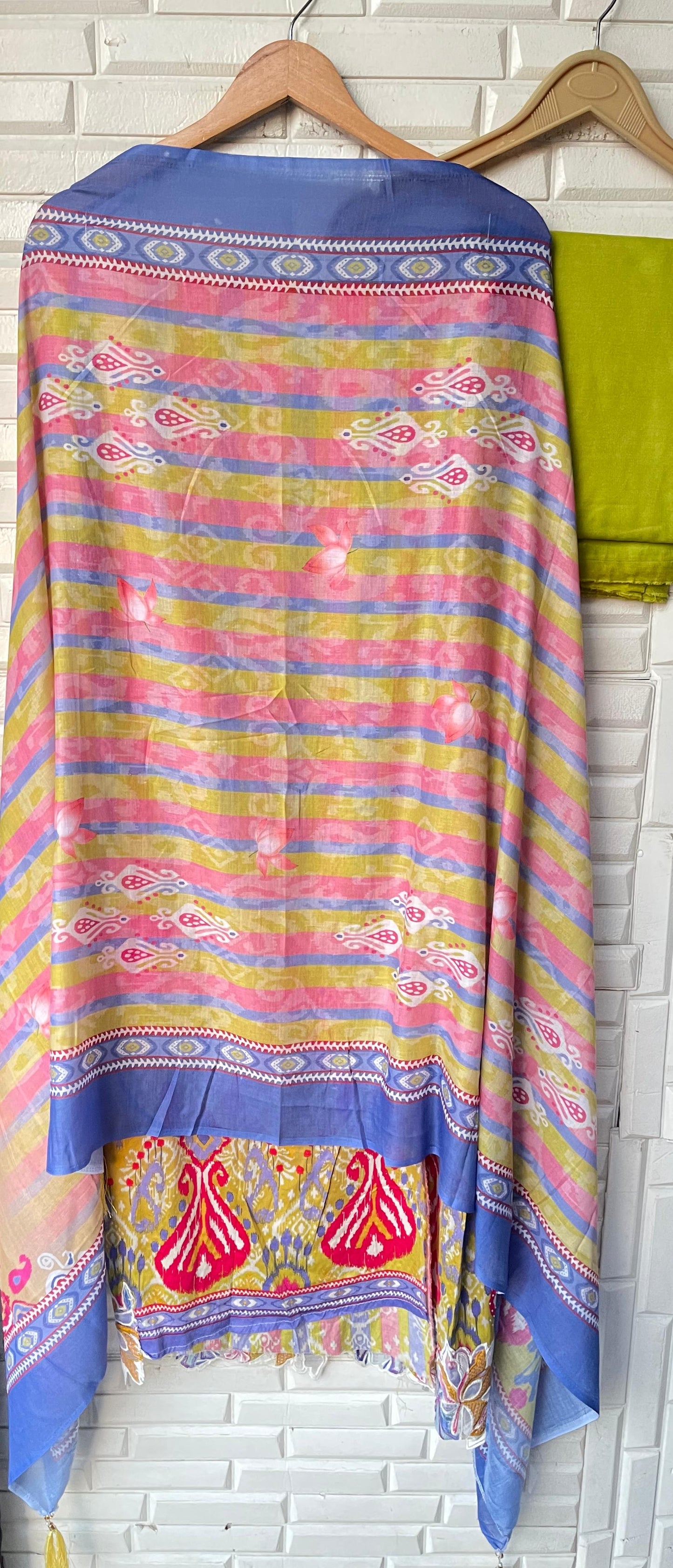 Cotton printed unstitched ladies suit Rc17585