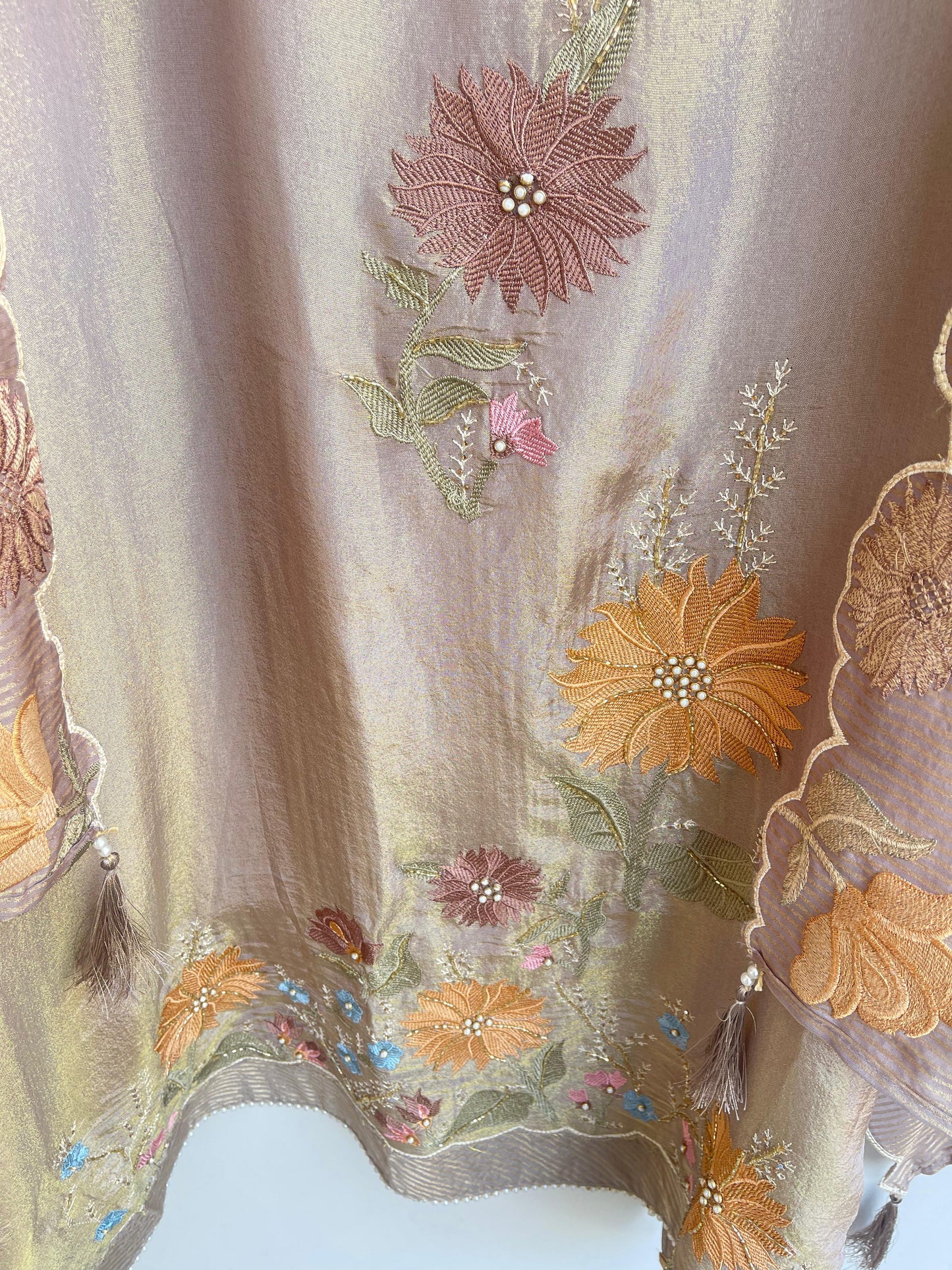 Shimmer silk unstitched ladies suit Rc18846 (b)