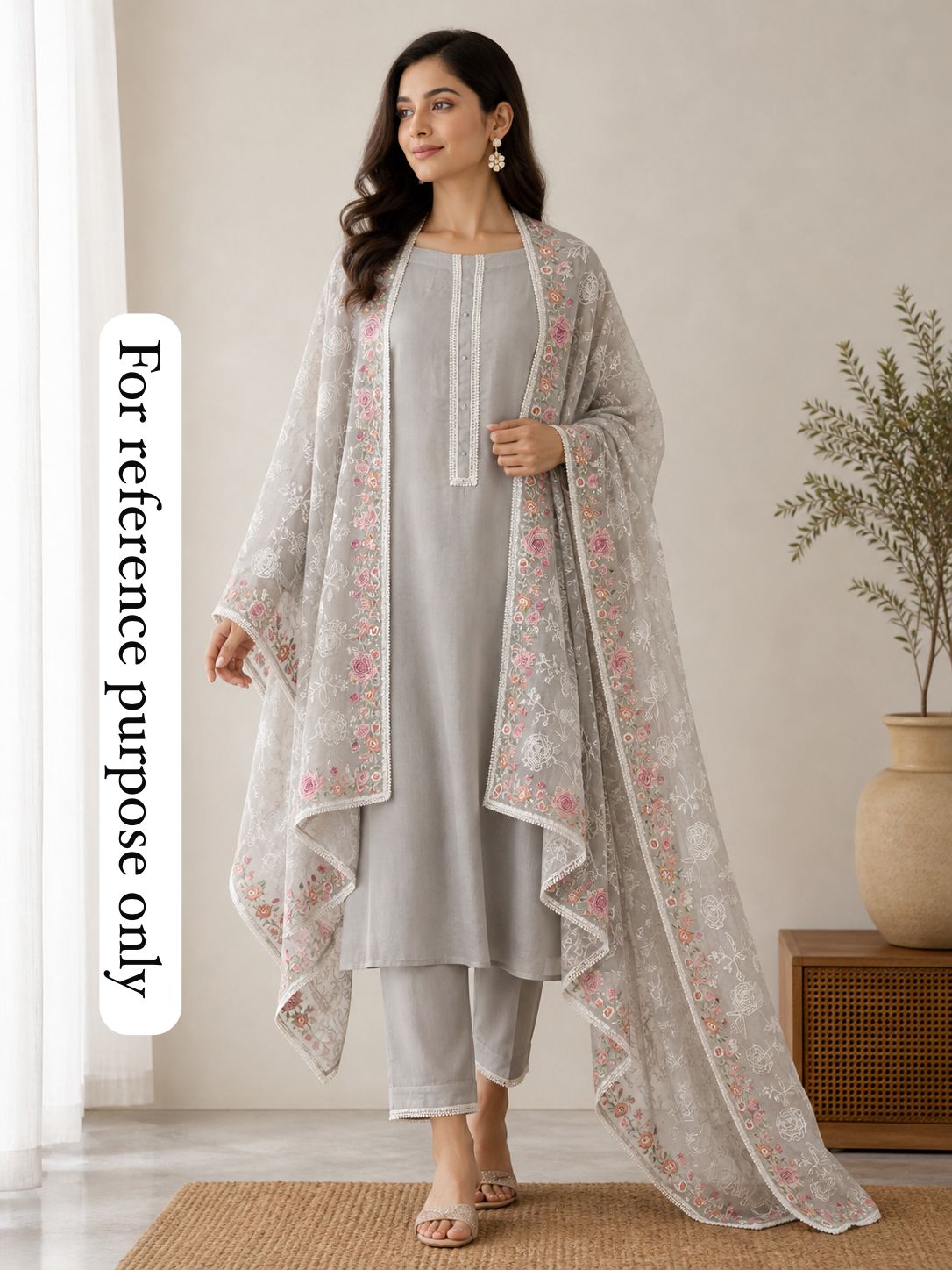 Organza Unstitched Ladies Suit RC-18803 – view 2