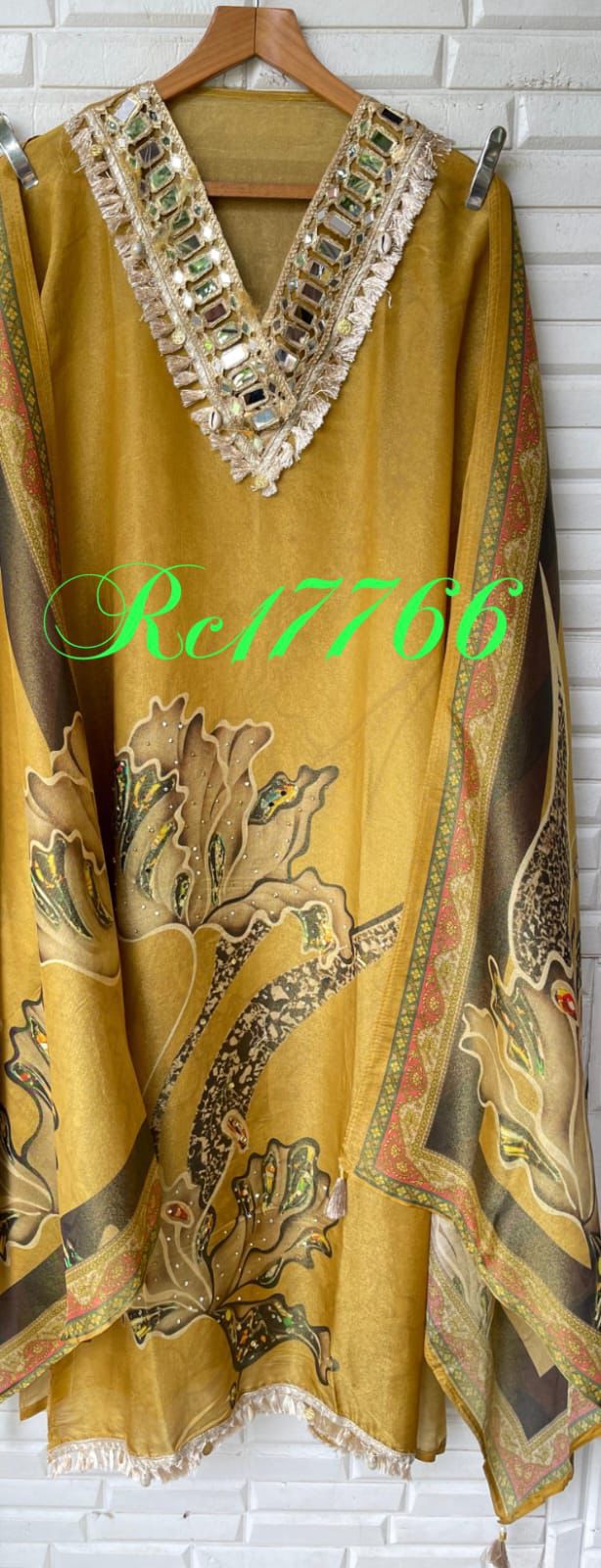 Shimmer silk unstitched ladies suit Rc17766