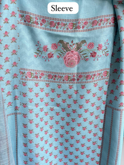 Cambrick Cotton Unstitched Ladies Suit RC-18444 (a) – view 5