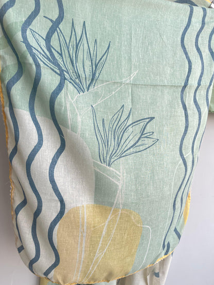 Linen printed unstitched ladies suit Rc18477