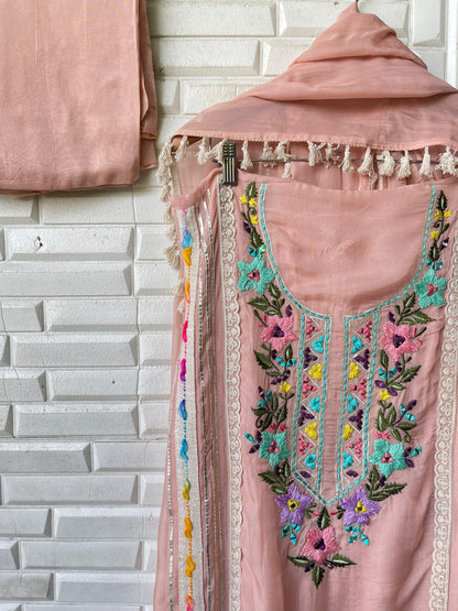 Organza unstitched ladies suit Rc17292 (a)