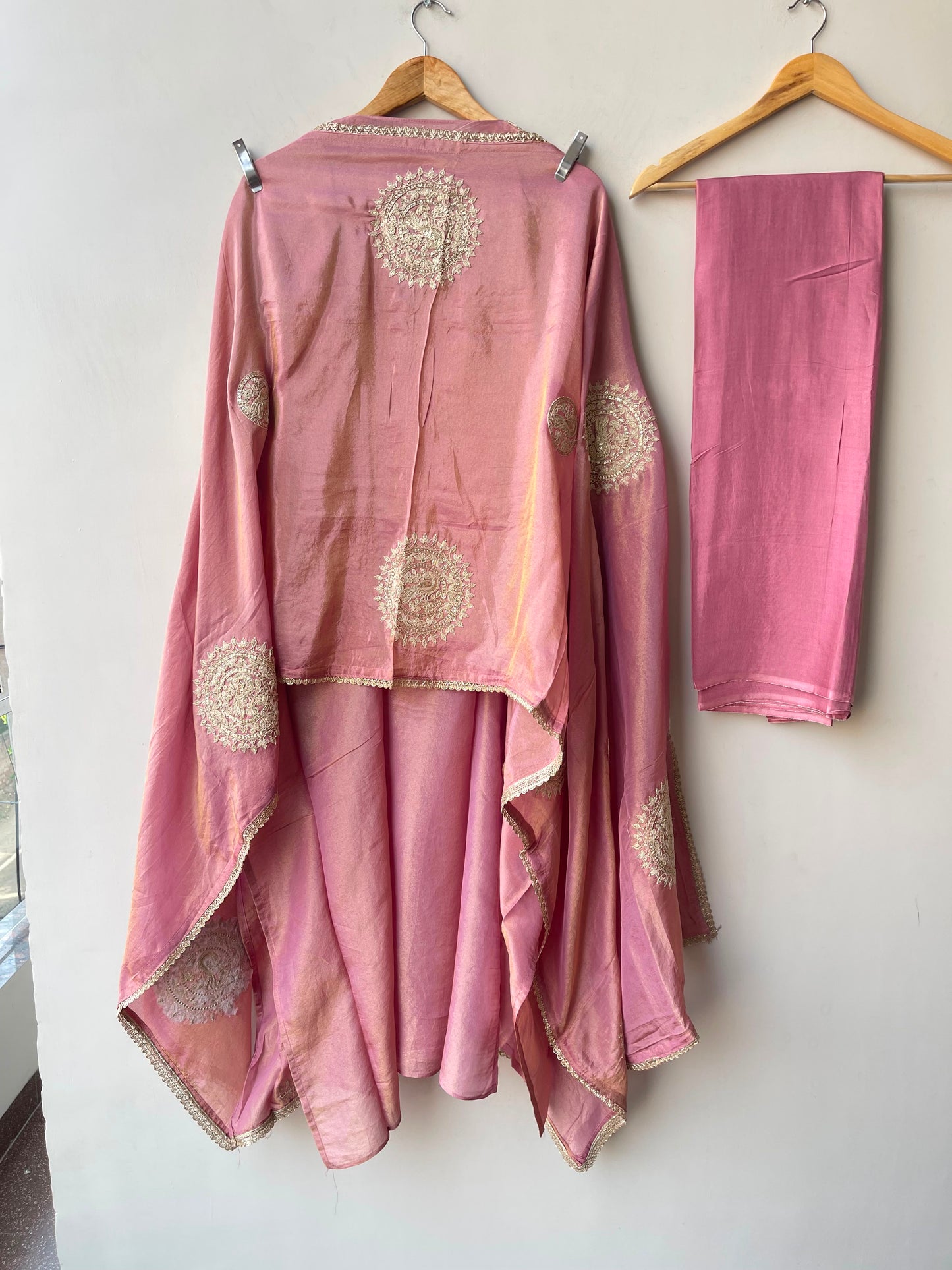 Shimmer silk unstitched ladies suit Rc19116 (b)