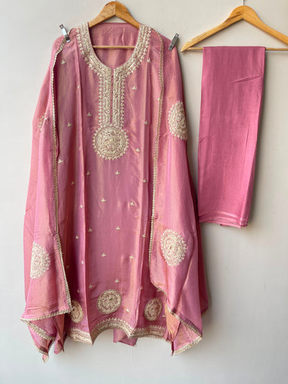 Shimmer silk unstitched ladies suit Rc19116 (b)