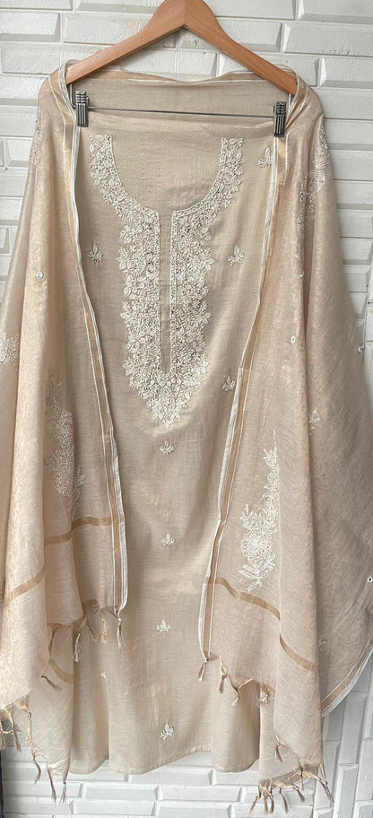 Silk unstitched ladies suit Rc16040