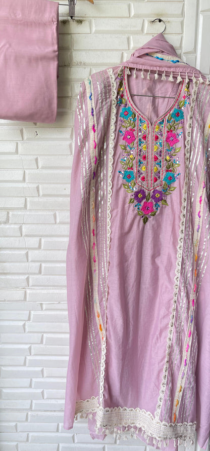 Mul chanderi unstitched ladies suit Rc17348 (a)