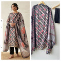 Self Cotton Printed Unstitched Ladies Suit RC-18868