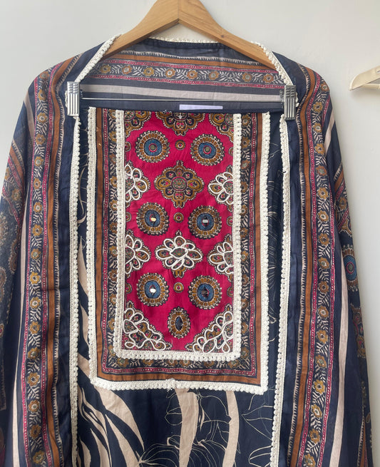 Cotton printed unstitched ladies suit Rc18757