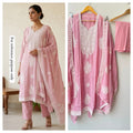 Mul chanderi unstitched ladies suit Rc18975 (b)
