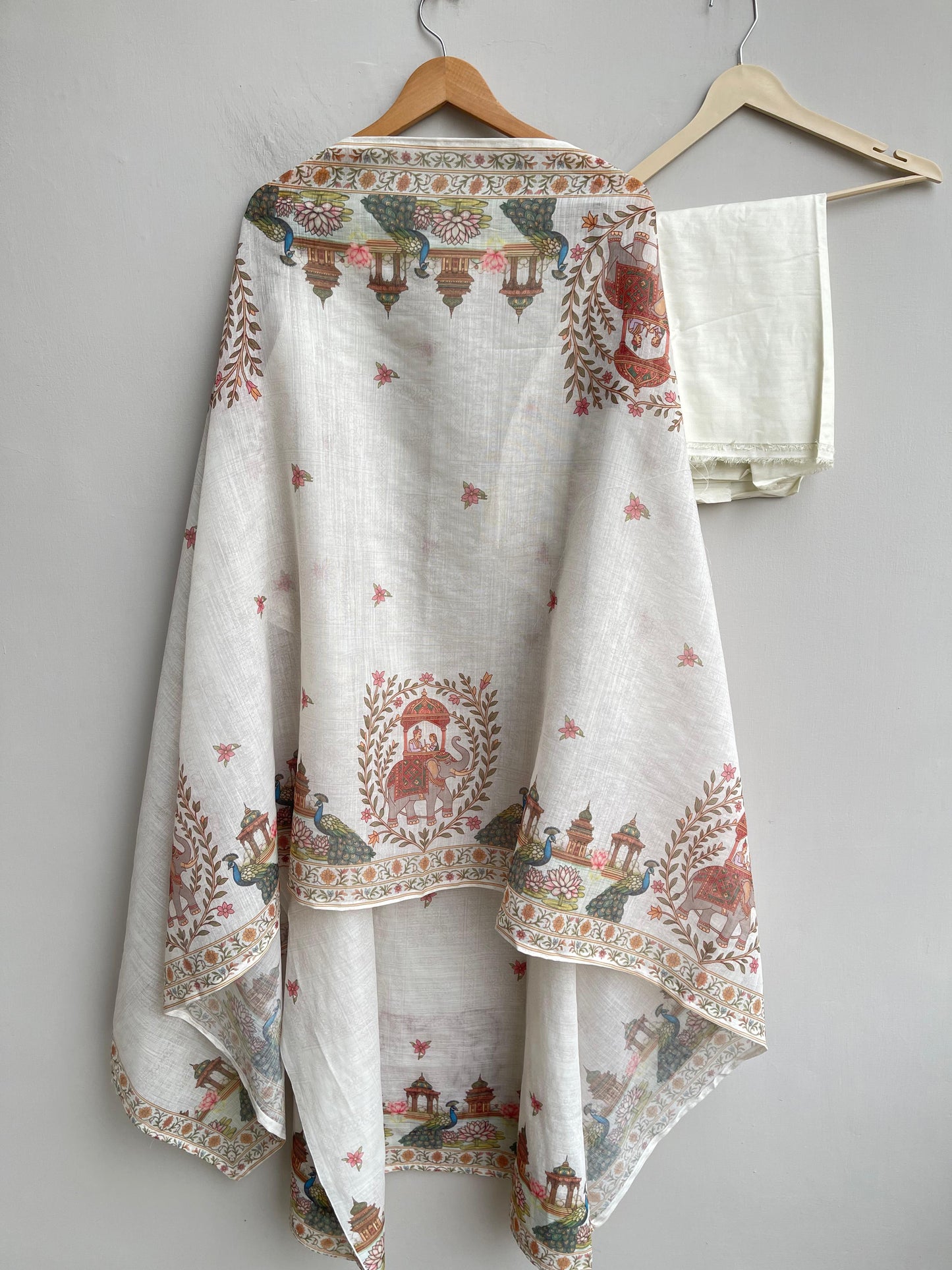 Linen Printed Unstitched Ladies Suit RC-18607 – view 5