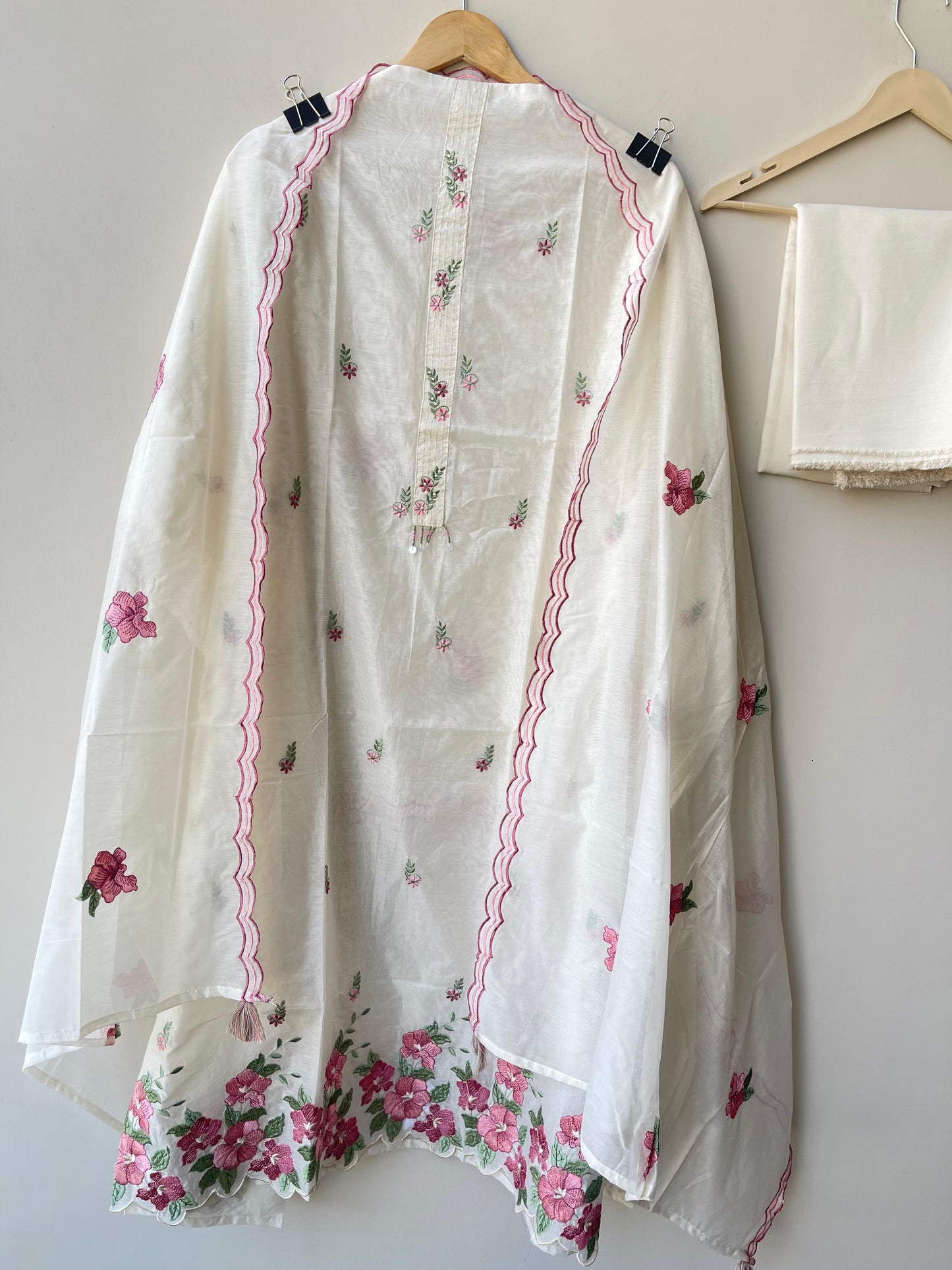 Mul Chanderi Unstitched Ladies Suit RC-18884 – view 8