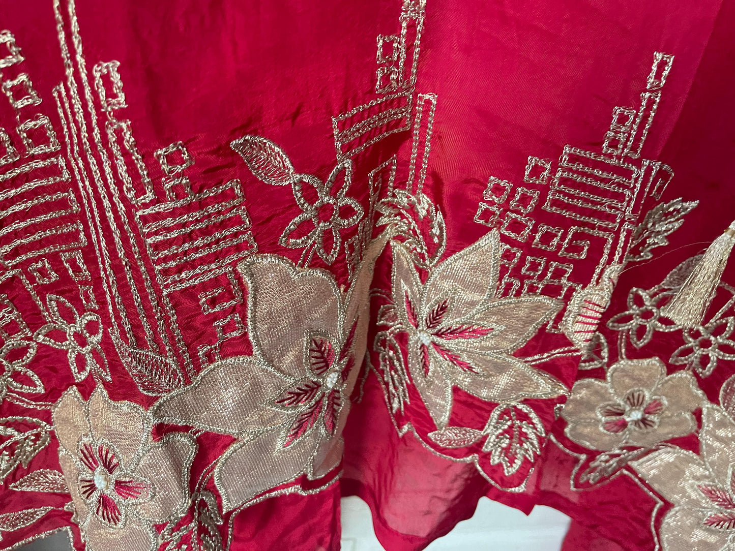 Silk fabric unstitched ladies suit Rc17833 (a)