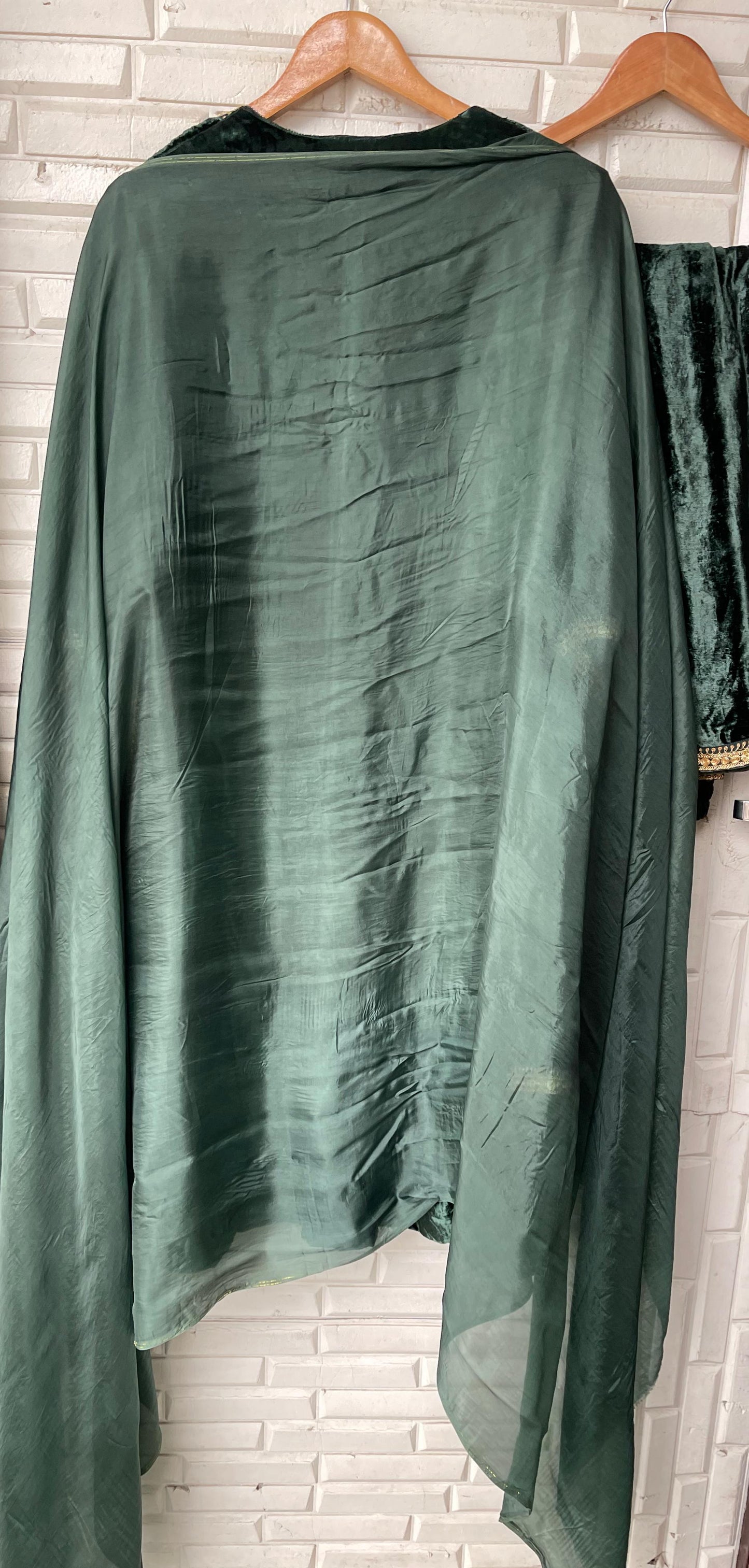 Pure velvet pheron readymade ladies coord set Rc18227