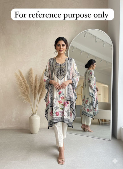 Muslin Printed Unstitched Ladies Suit RC-18320 – view 6