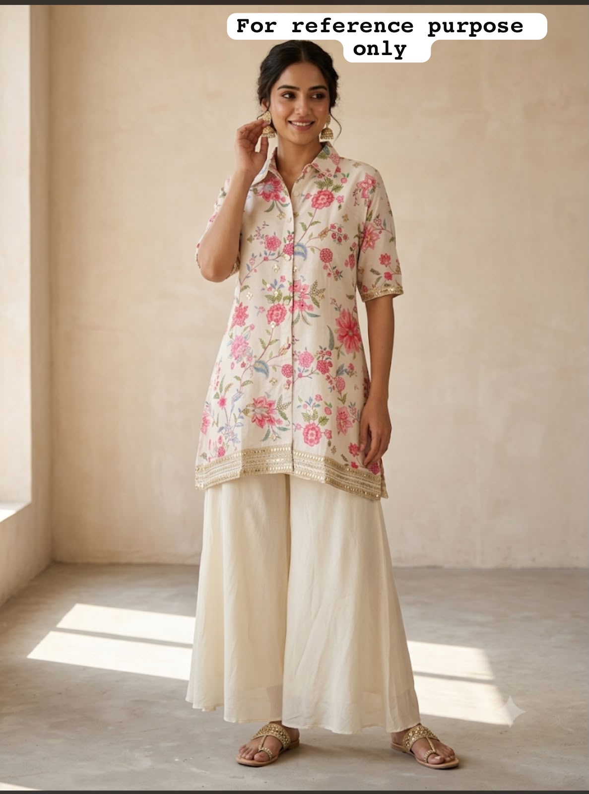 Chinnon fabric stitched ladies coord set Rc19127