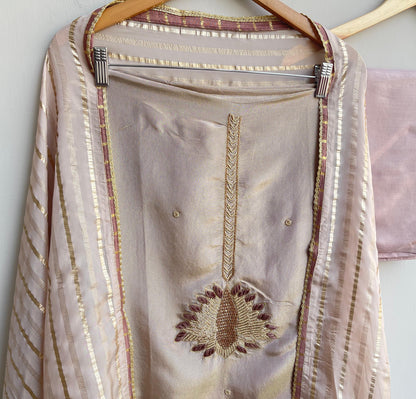 Shimmer silk unstitched ladies suit Rc17926 (a)