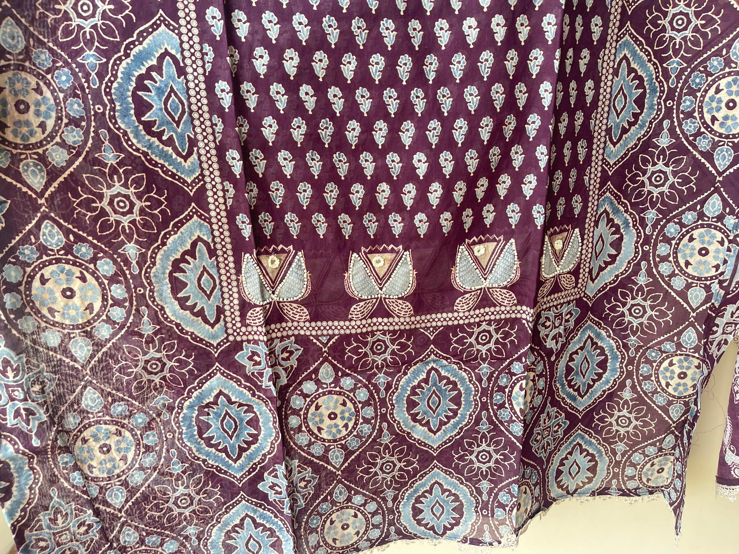 Mul cotton printed unstitched ladies suit Rc18983