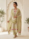 Chanderi cotton unstitched ladies suit Rc19034