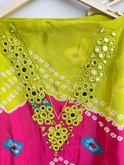 Glass organza unstitched ladies suit Rc17910