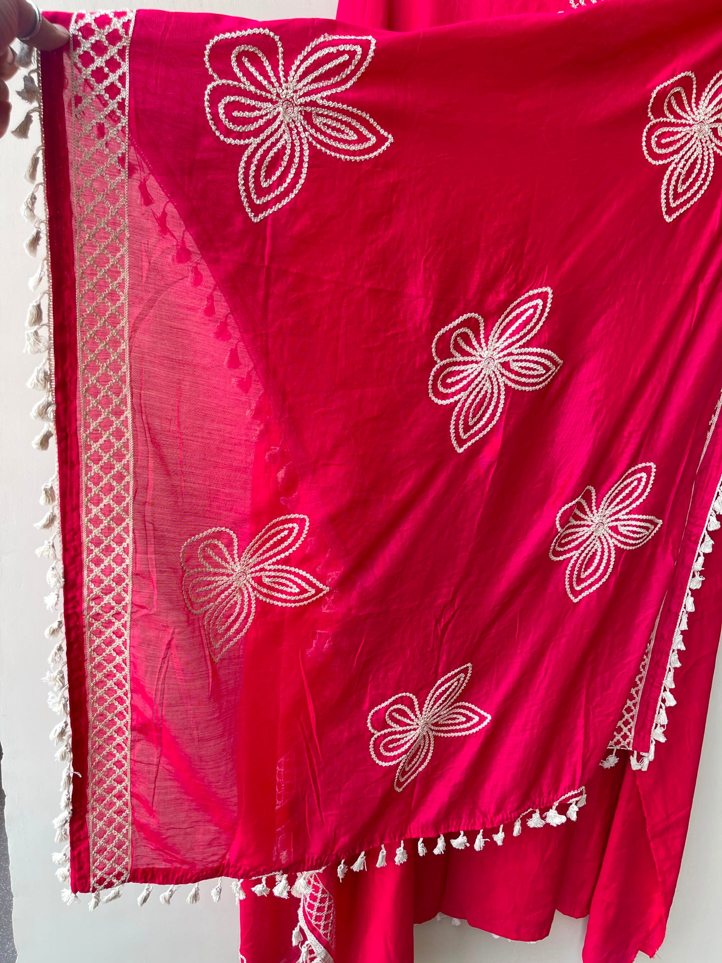 Mul chanderi unstitched ladies suit Rc19300 (a)