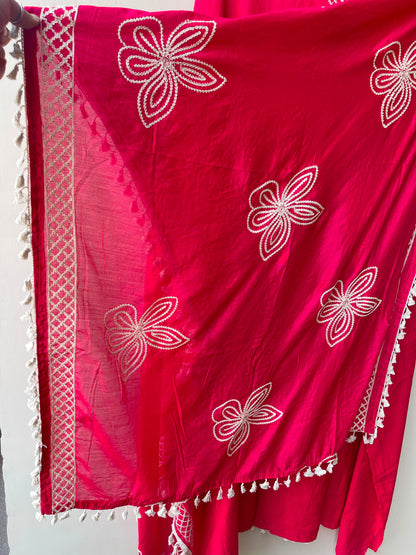 Mul chanderi unstitched ladies suit Rc19300 (a)