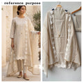 Self mul chanderi unstitched ladies suit Rc19151