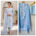 Organza unstitched ladies suit Rc19000 (a)