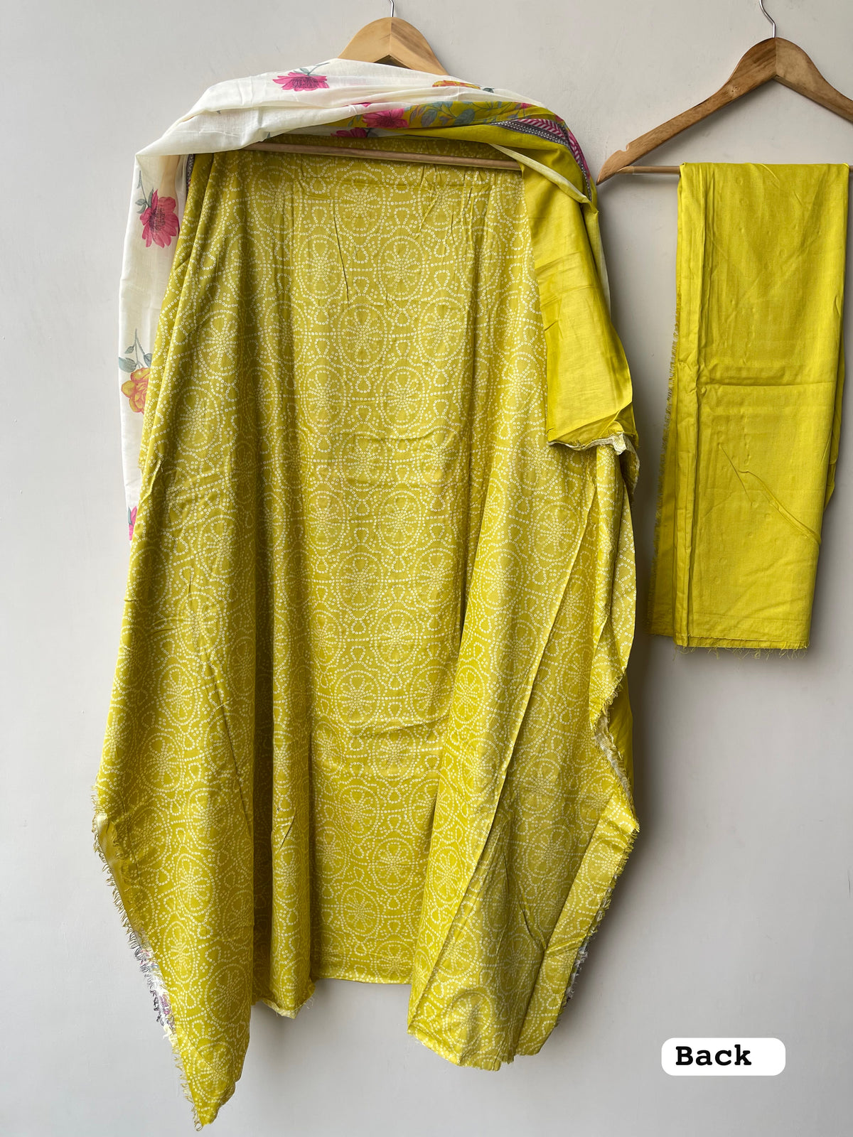 Cotton Unstitched Printed 3 pcs Designer Suit Set