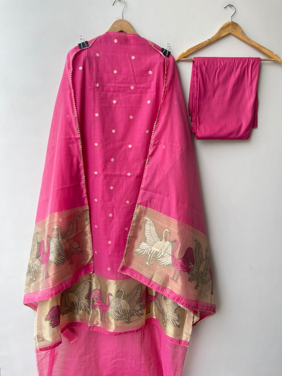 Banarasi mul chanderi ladies unstitched suit Rc19158 (a)