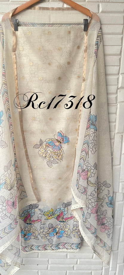 Kota doriya unstitched ladies suit Rc17318