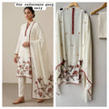 Soft organza flowy unstitched unstitched ladies suit Rc19156 (a)