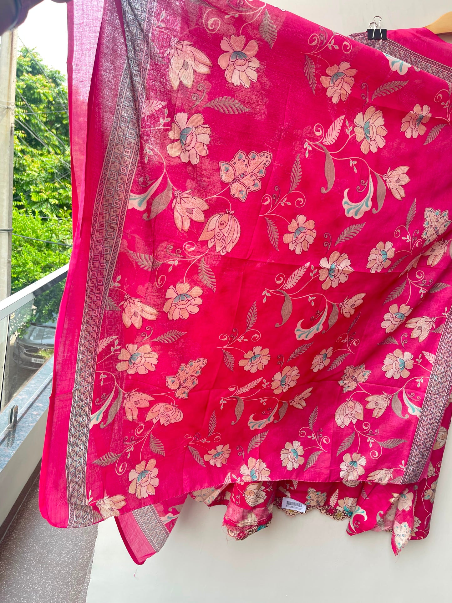 Cotton printed unstitched ladies suit Rc19250