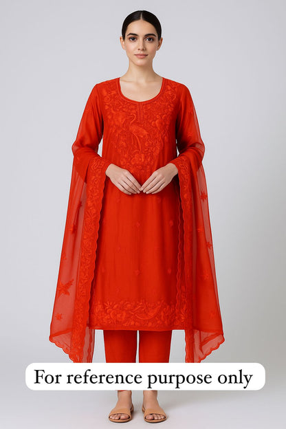 Crape silk unstitched ladies suit Rc17816 (c)