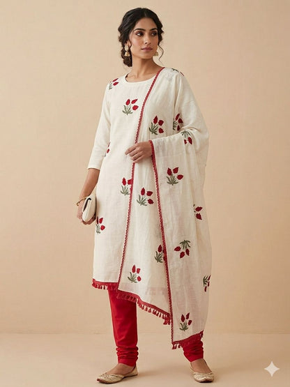 Mul Cotton Unstitched Ladies Suit RC-18883