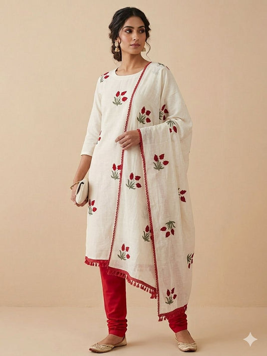Mul Cotton Unstitched Ladies Suit RC-18883