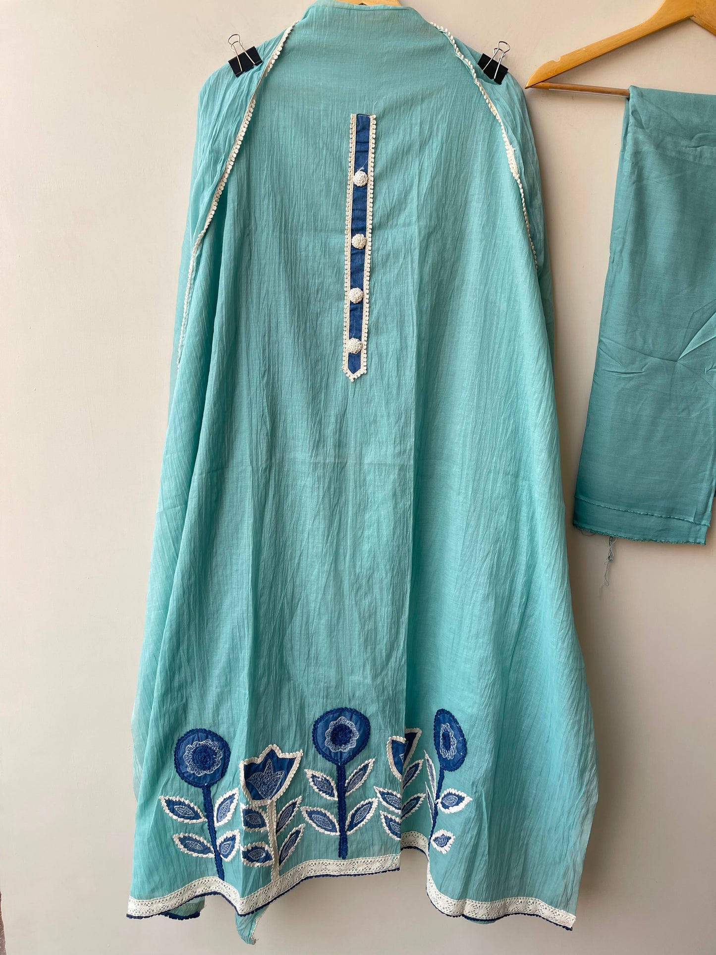 Mul cotton fabric unstitched ladies suit Rc18992 (c)