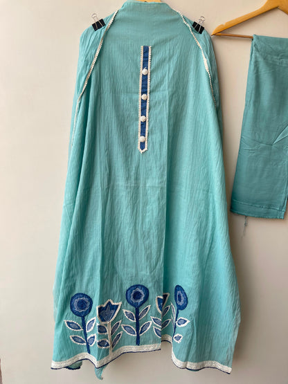 Mul cotton fabric unstitched ladies suit Rc18992 (c)