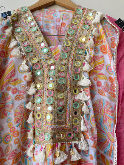Soft Cotton Printed Unstitched Ladies Suit RC-18844(B) – view 3