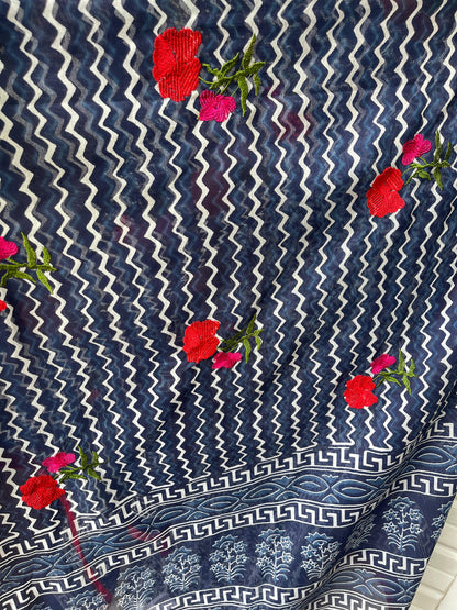 Cotton unstitched ladies suit Rc17383