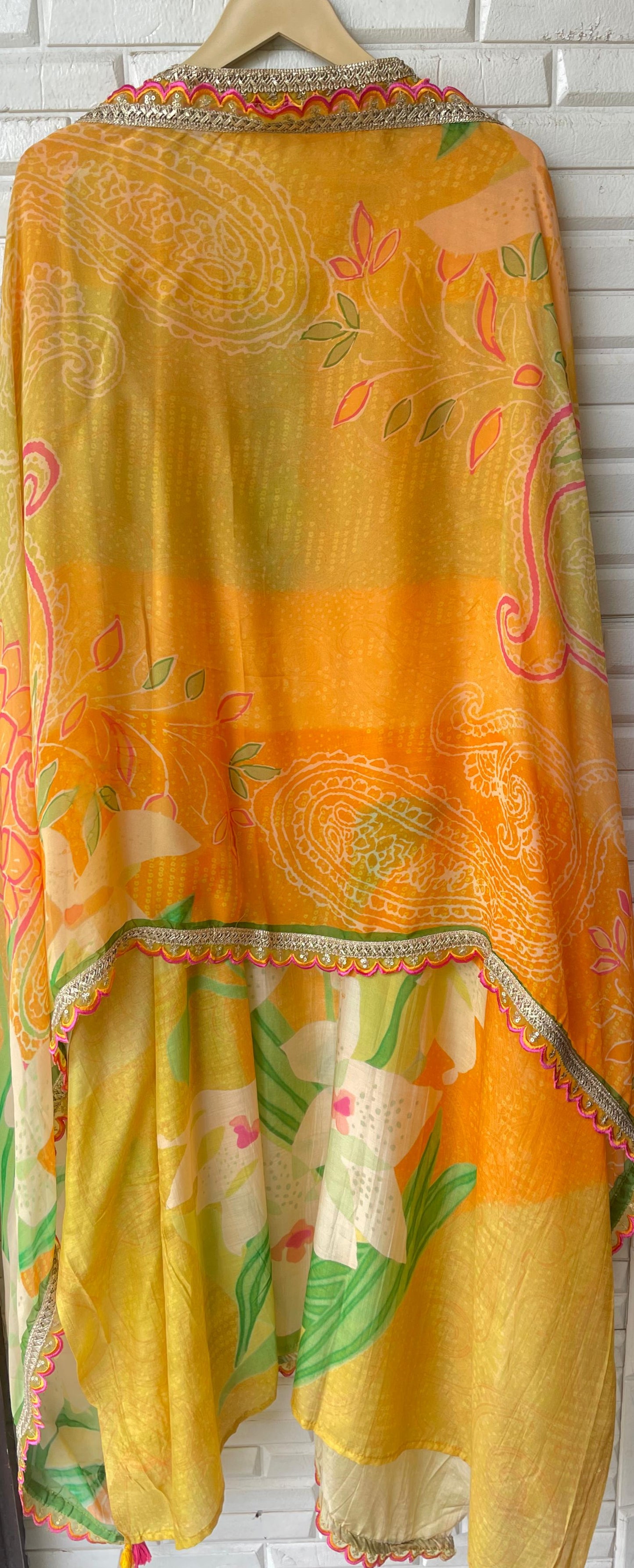 Organza unstitched ladies suit Rc17518