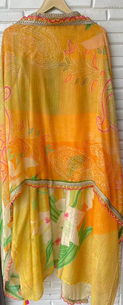 Organza unstitched ladies suit Rc17518