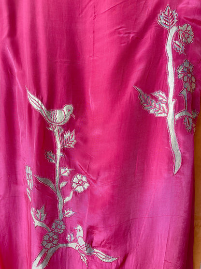 Shimmer silk unstitched ladies suit Rc17752