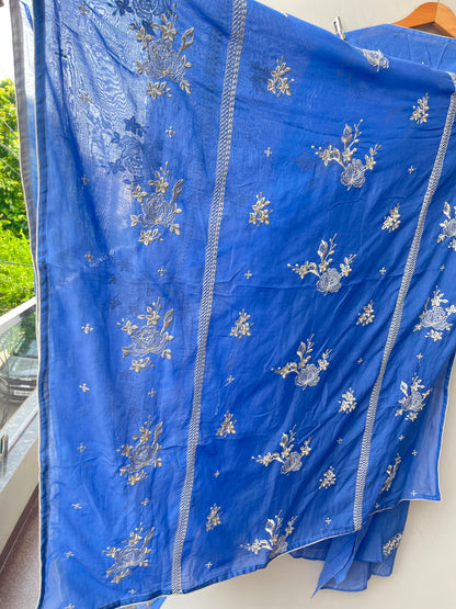 Pure mul cotton unstitched ladies suit Rc19092