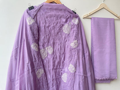 Mul chanderi unstitched ladies suit Rc18915